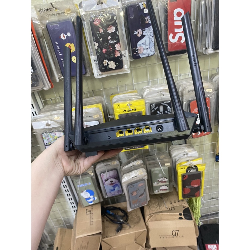 Bộ Phát Wifi Router Wifi Gigabit Tenda AC10 AC1200