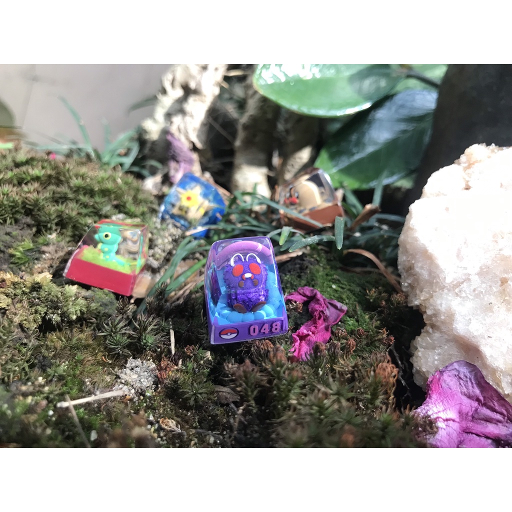 Keycap resin pokemon - nút bàn phím cơ - artisan