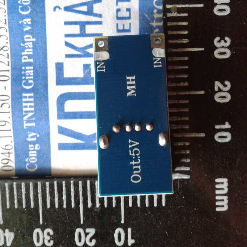 Module BOOST DC-DC in:0.9-5V,Vout(usb):5V0.6A làm sạc dự phòng kde0126