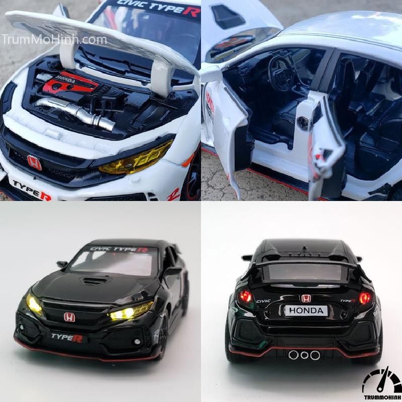 Mô hình xe Honda Civic Type R 1:32 Double Horses