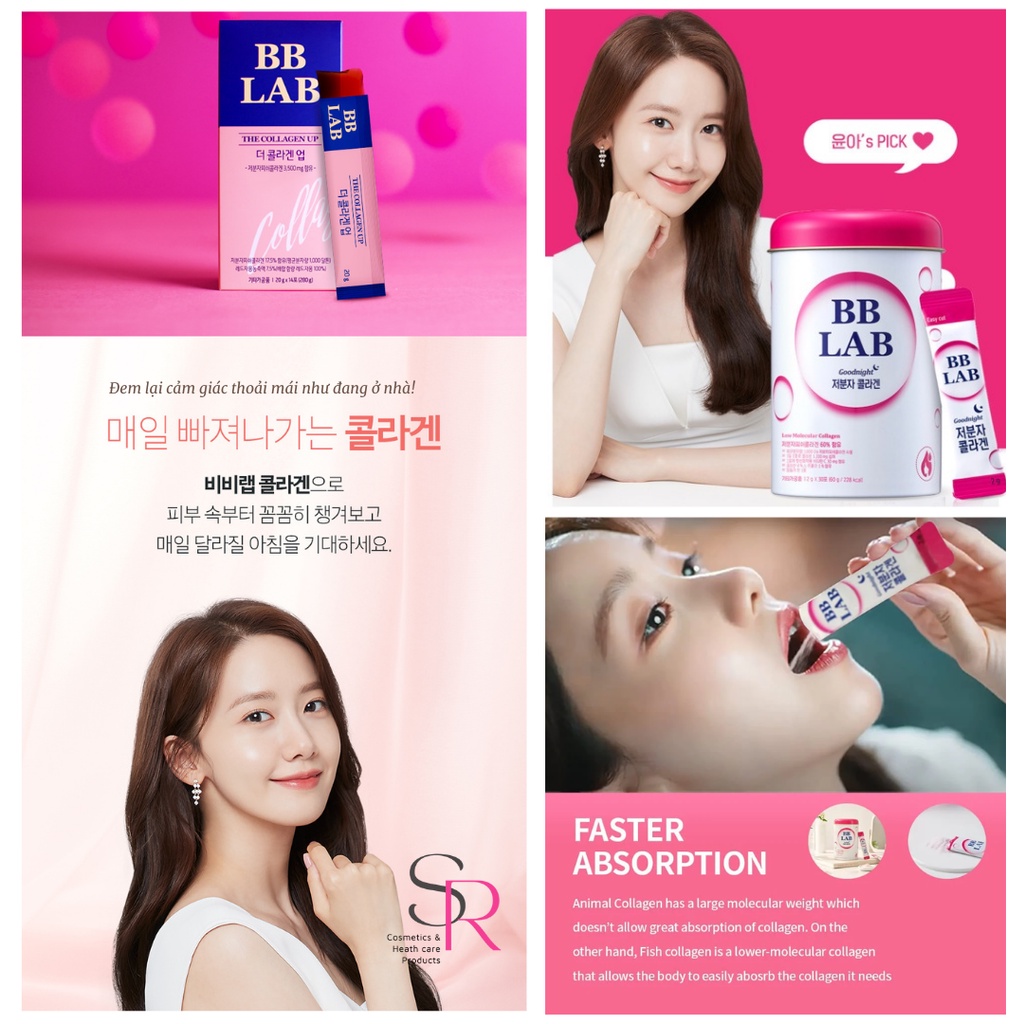 Bột Collagen BB LAB quốc dân Hàn Quốc Goodnight 1,200mg