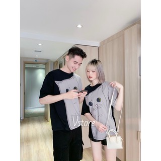 Áo Đôi - Phông Mèo 12061
