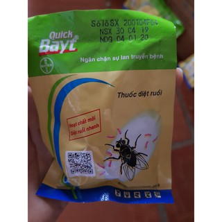 THUỐC DIỆT RUỒI THÔNG MINH, AN TOÀN CHO GIA ĐÌNH QUICK BAYT