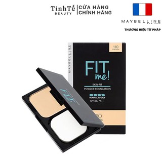Phấn Nền Kiềm Dầu Chống Nắng Tiệp Mọi Tông Da SPF 32 PA+++ Fit Me Skin-Fit Powder Foundation Maybelline New York 9g