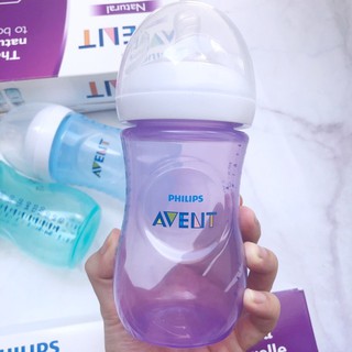 Bình sữa Philips Avent Natural 125ml/260ml/330ml núm tùy chọn