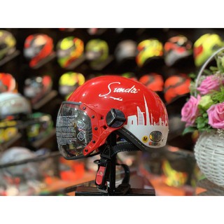 Mũ bảo hiểm SUNDA 180B Hàng chính Hãng Bảo Hành 12 Tháng