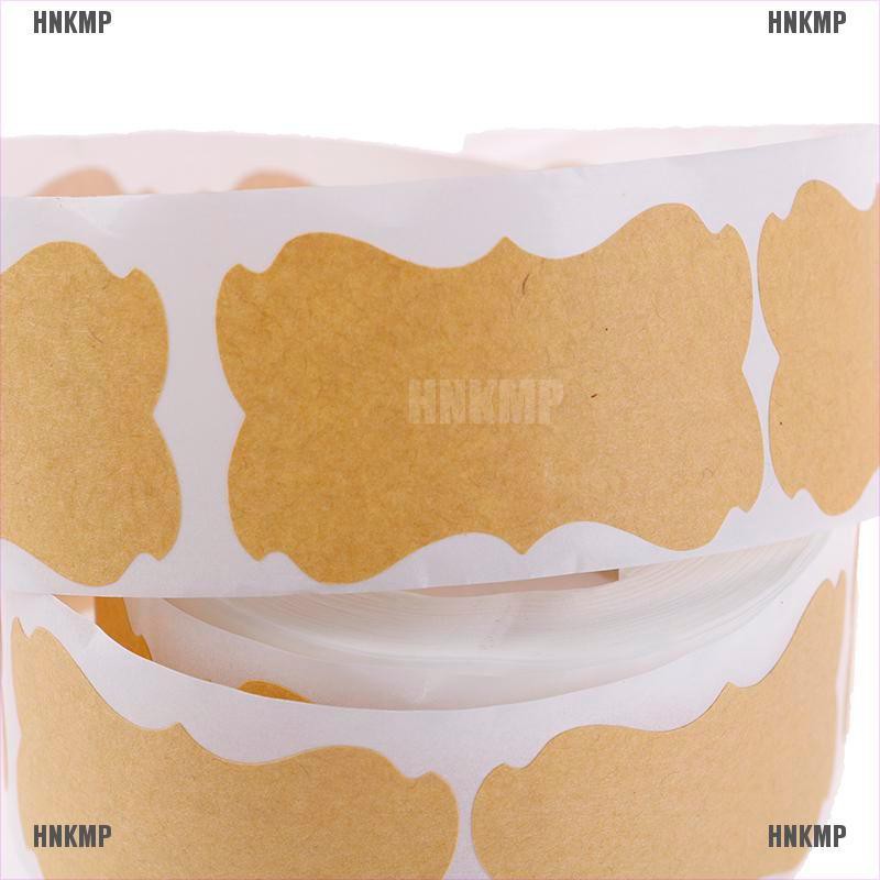 Set 300 miếng dán trống dùng ghi tên nhãn hiệu/gói quà tặng đám cưới tiện lợi