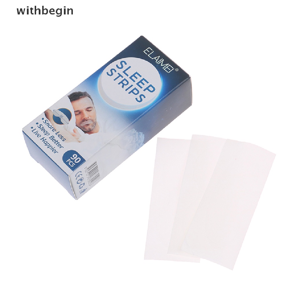 Bộ 90 Miếng Dán Miệng Ngủ Nhẹ Nhàng Giúp Thoáng Khí Tốt Hơn