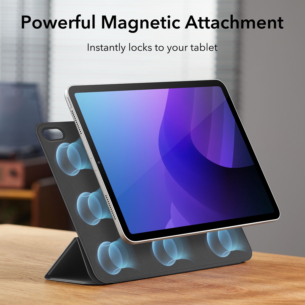 Bao da máy tính bảng Esr từ tính hỗ trợ chức năng đánh thức/ ngủ tự động thích hợp cho iPad 10 phiên bản 2