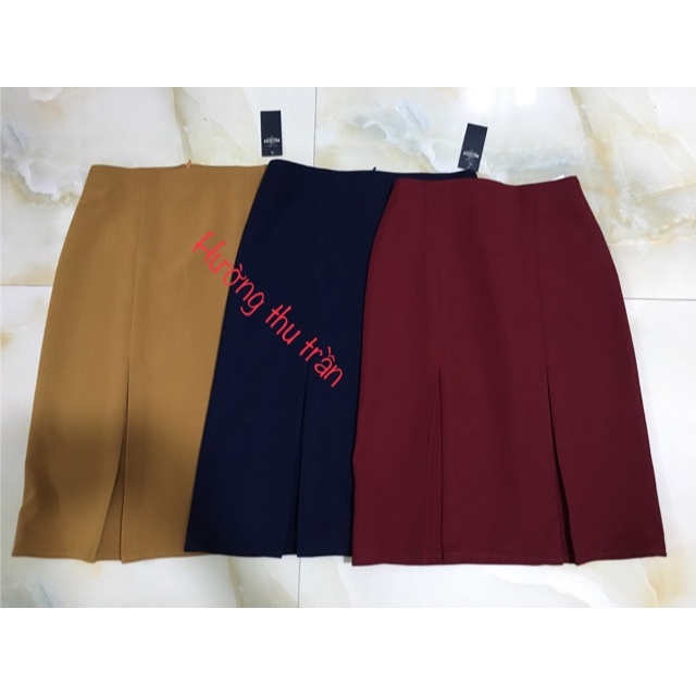 Chân Váy Công Sở Dài Qua Gối Chân Váy Công Sở Hàn Quốc Có Ảnh Thật Ở Cuối, 2 li ốp 66