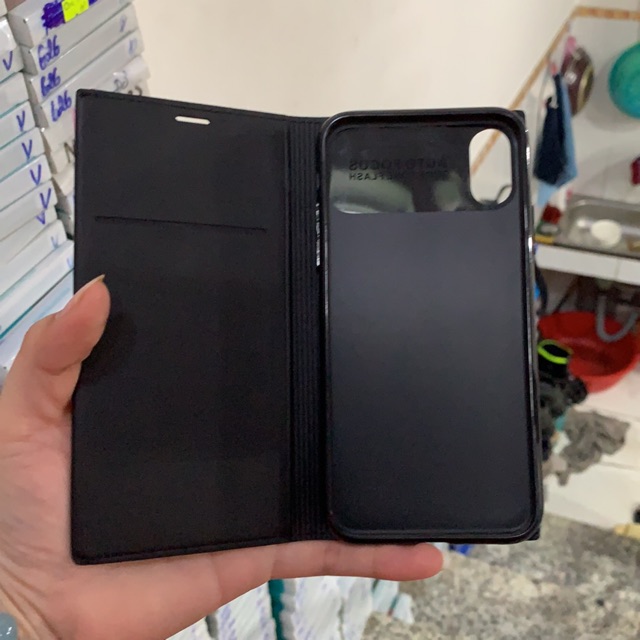 Bao da ví hiệu X-Level cho IPhone X/Xs
