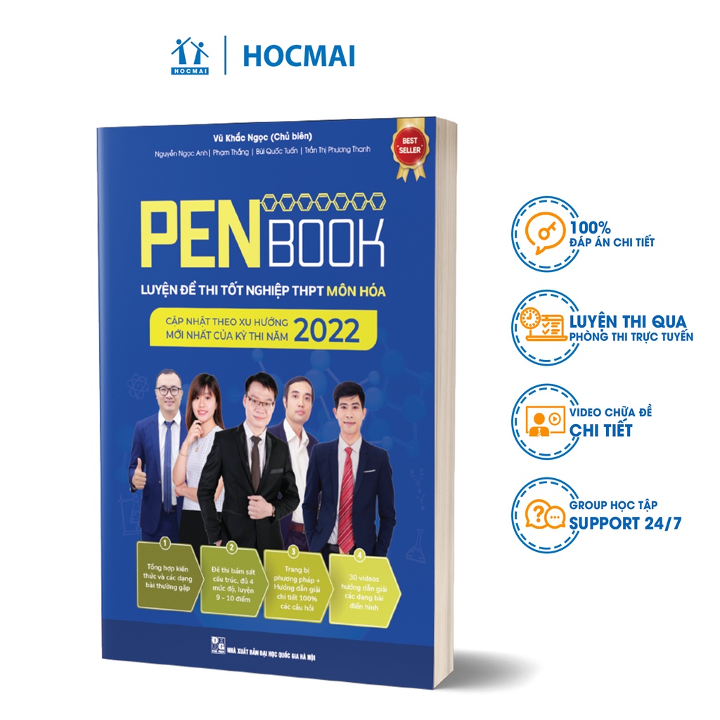 Sách - PENBOOK Luyện đề thi Tốt nghiệp THPT môn Hóa