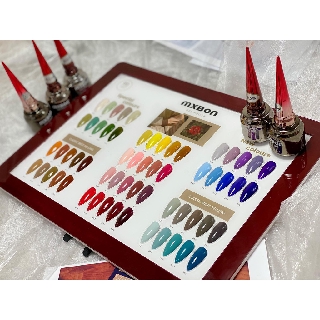 Set sơn gel nail MXBON 60 màu vỏ đỏ