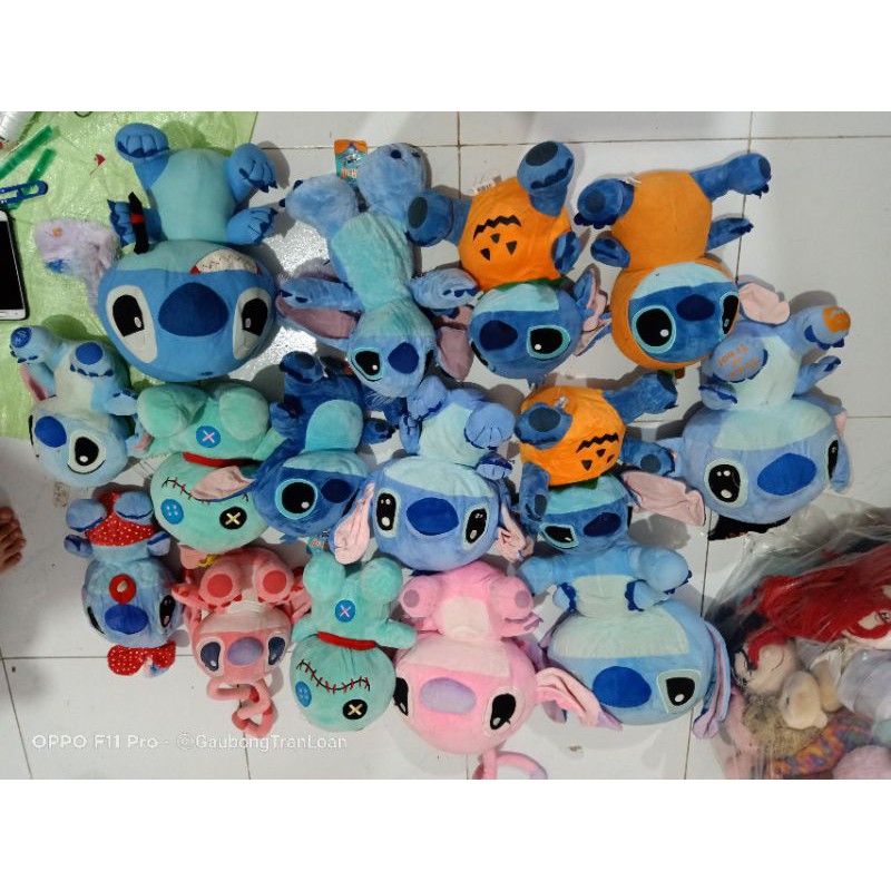 Gấu bông Stich xanh size 30_60cm