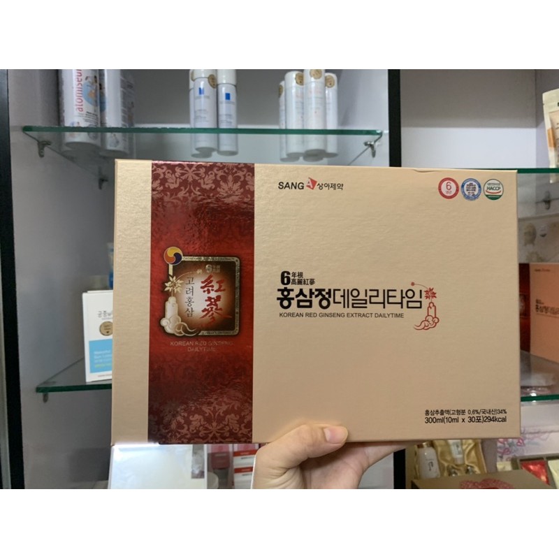 TINH CHẤT HỒNG SÂM NƯỚC DẠNG GÓI Korea red ginseng extract dailytime