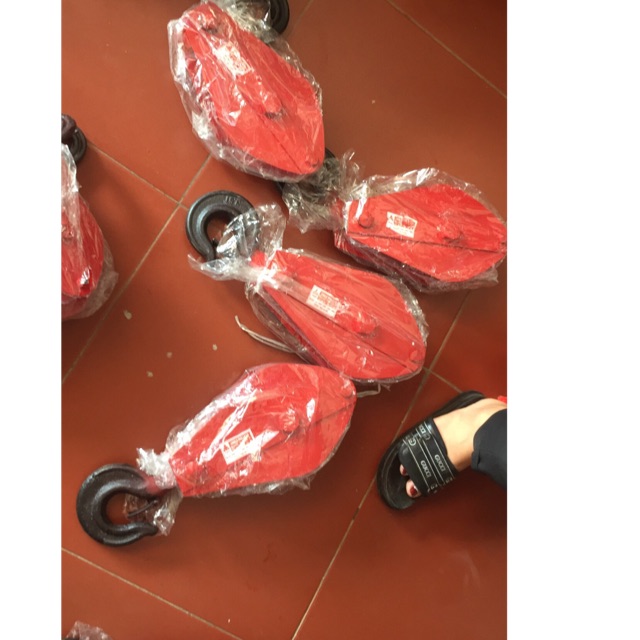 ❌❌❌Ròng rọc buli móc cẩu 5 tạ -3 tấn