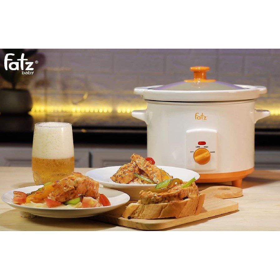 [BH 24 tháng] Nồi nấu chậm 2,5 lít Fatz Baby SLOW 3 FB9025MH