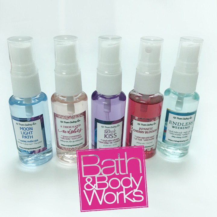 👑 L&G 💄 BODY MIST Xịt thơm toàn thân IN THE STAR BBW Full seal 236ml + Chiết