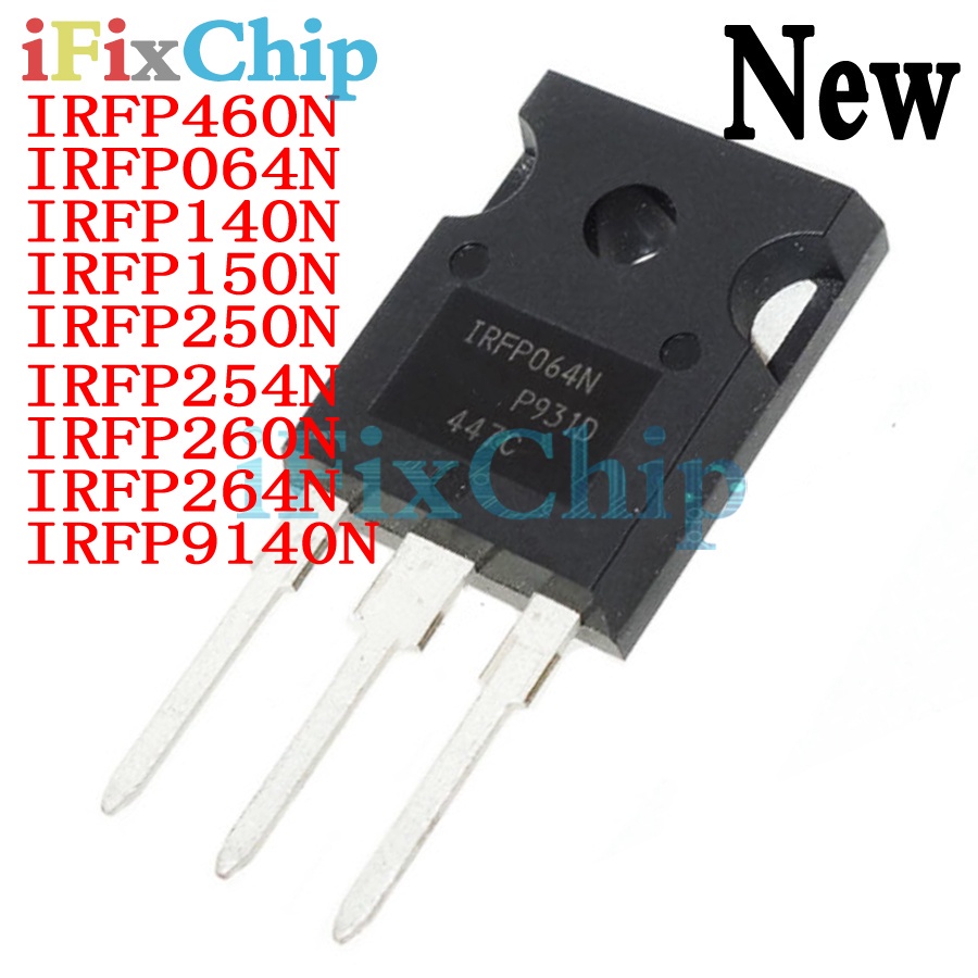 Bộ 5 Linh Kiện Điện Tử IRFP460N IRFP460NPBF IRFP460 TO247 IRFP064N IRFP140N IRFP150N IRFP250N IRFP25