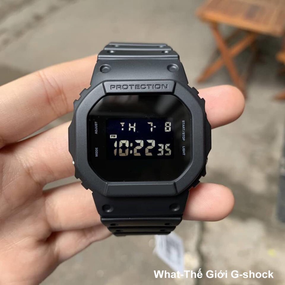 (G shock dw5600) Đồng hồ Nam G shock vuông, thể thao, cá tính, hiển thị điện tử, hàng có bảo hành.