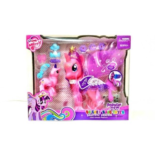 NGỰA PONY 2 CON CÓ CÁNH KẸP TÓC