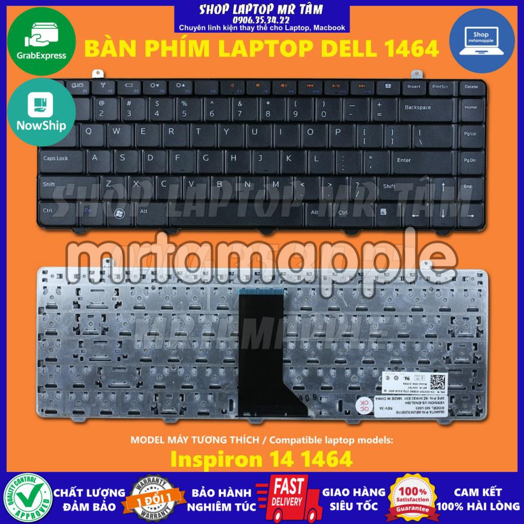 (KEYBOARD) BÀN PHÍM LAPTOP DELL 1464 dùng cho Inspiron 14 1464