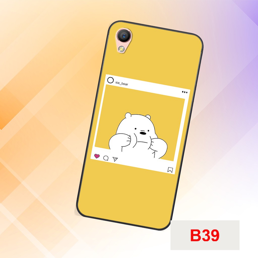 ỐP LƯNG OPPO A37/F1 PLUS IN HÌNH 3 CHÚ GẤU CỰC ĐÁNG YÊU