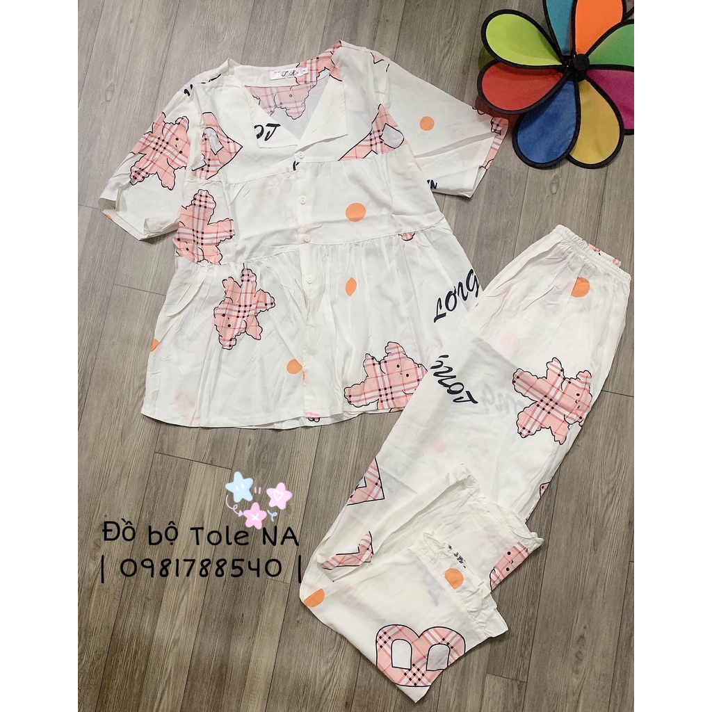 [ TOLE ] PIIJAMA TAY NGẮN QUẦN DÀI | BigBuy360 - bigbuy360.vn