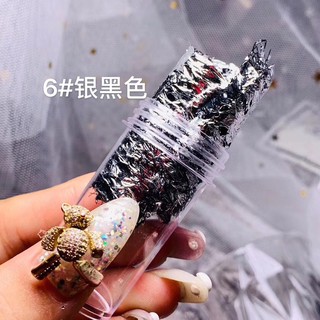 lưới nhũ miếng trang trí móng