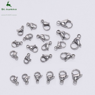 10 chiếc 9-15mm khóa tôm hùm bằng thép không gỉ