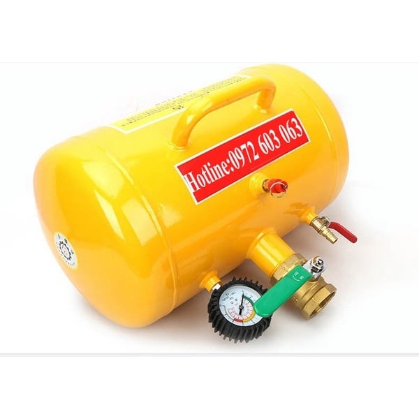 Bình khè hỗ trợ bơm khẩn cấp làm lốp không săm xe ô tô tải