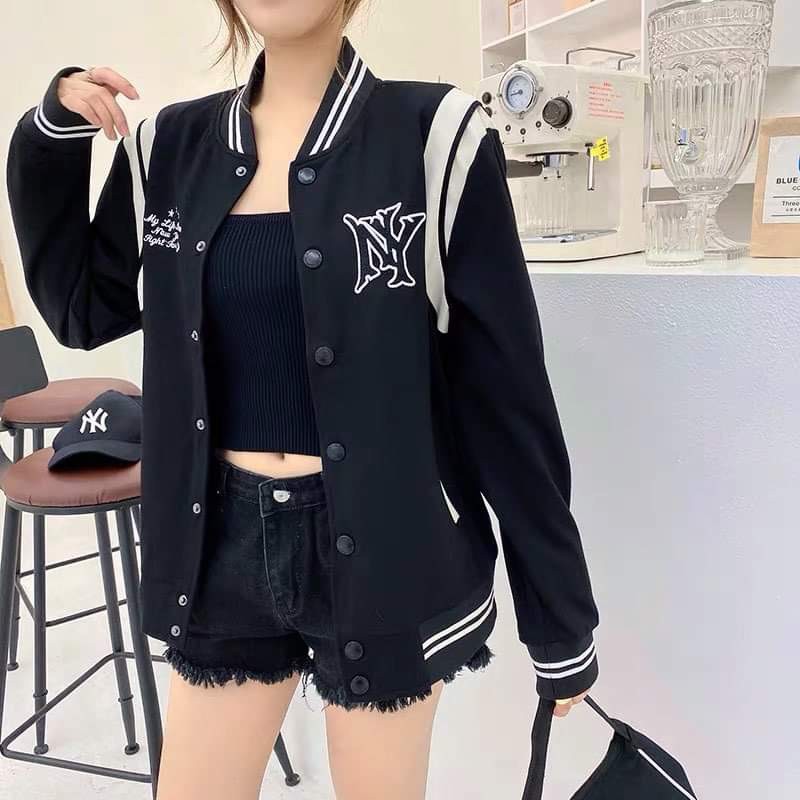 ÁO KHOÁC MLBNY BOMBER TEDDY