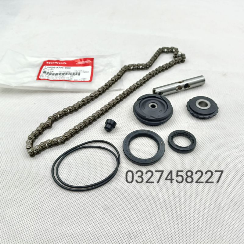 Full bộ sên cam, bánh đỡ xe SUPER DREAM, WAVE ALPHA, RS, RSX...Zin