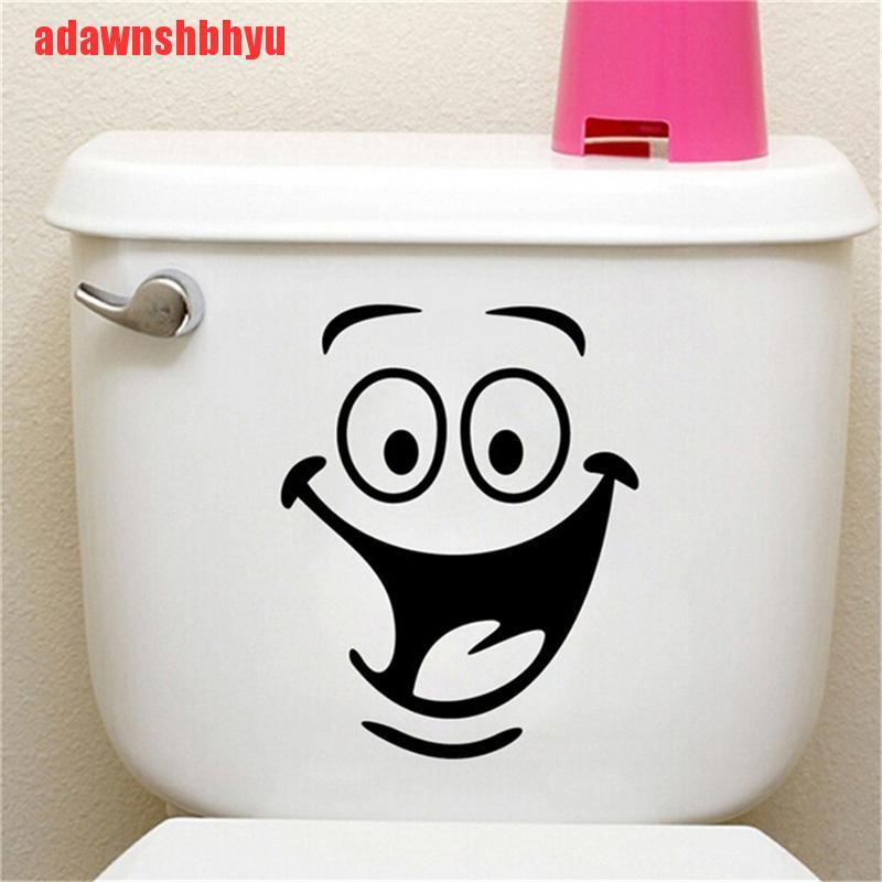 Sticker Dán Nắp Bồn Cầu Hình Mặt Cười