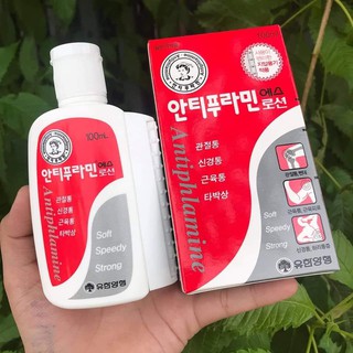 Dầu Nóng Xoa Bóp Antiphlamine từ Hàn Quốc 100ml