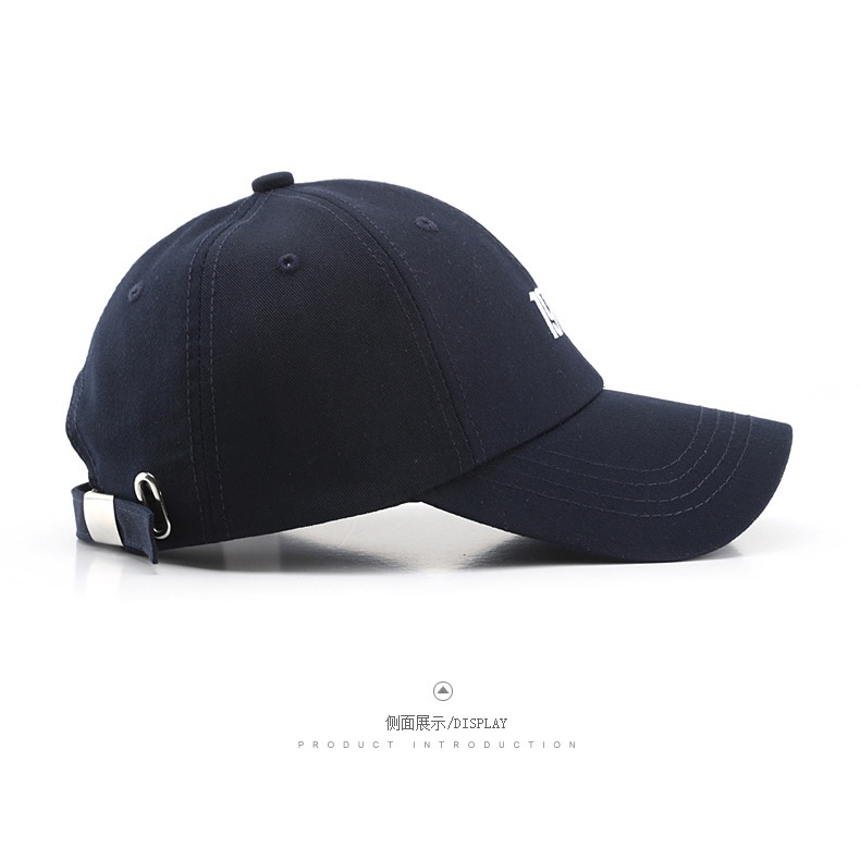 Mũ Lưỡi Trai Thêu Số 1987 Phong Cách hip hop Thời Trang