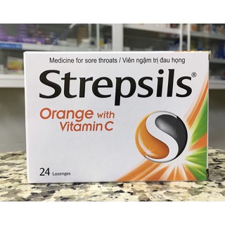 Kẹo strepsil ( hộp 24 viên)
