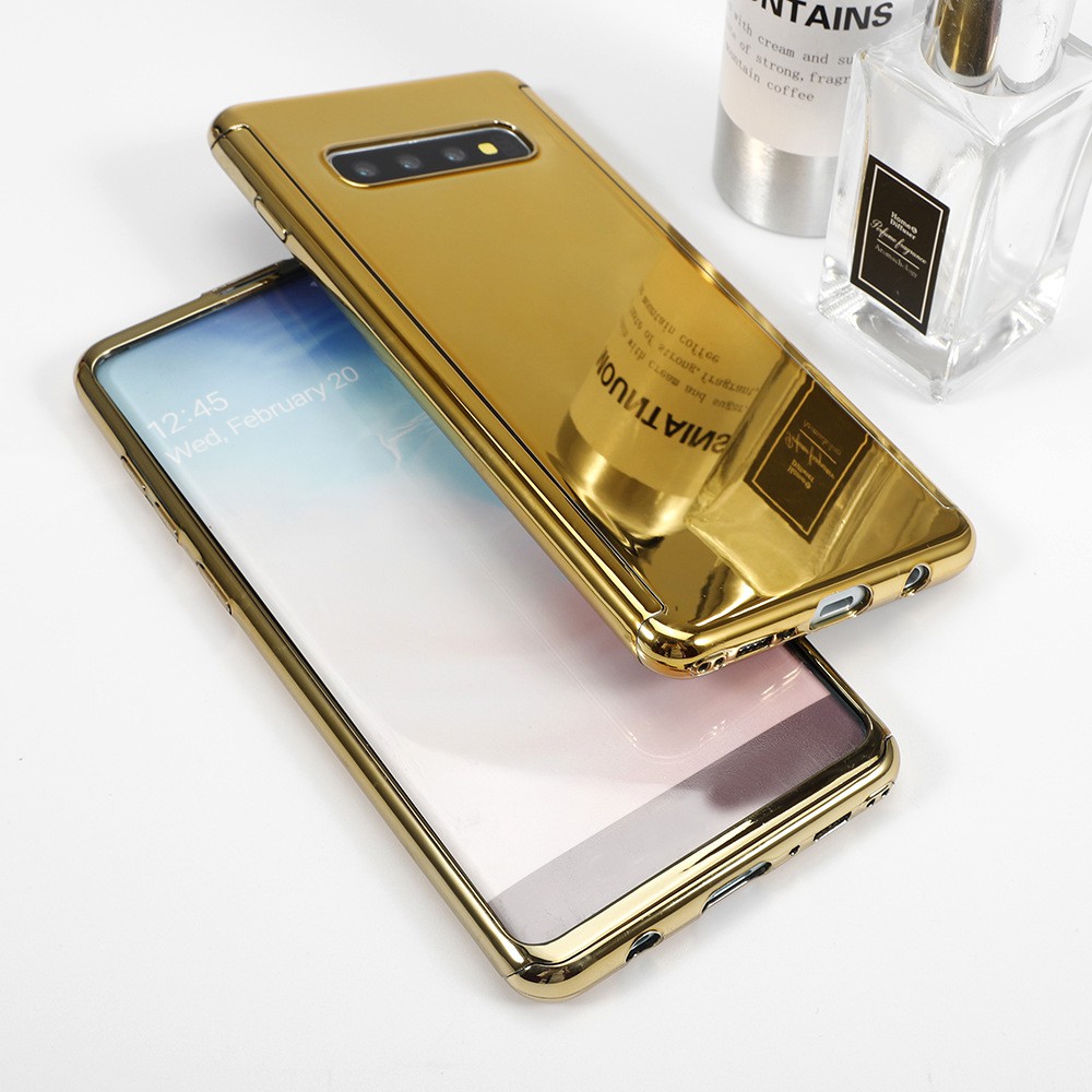 Ốp lưng Samsung S8+ S9+ S10+ tráng gương 2 mặt bảo vệ toàn diện 360
