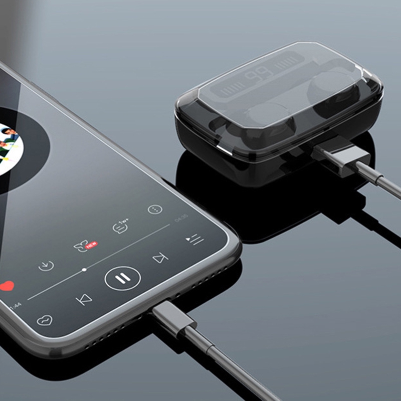 Tai Nghe Bluetooth Không Dây M11 M12 F9 5.0 M12 Wf