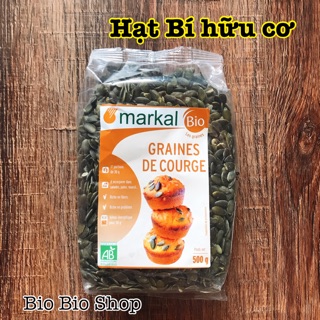 Hạt bí hữu cơ organic Markal 500g