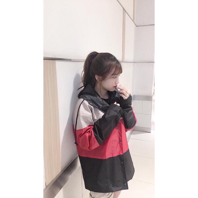 Áo Khoác Dù Phối Màu