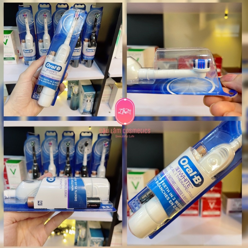 Bàn Chải Oral-B Pro-Health Clinical Dùng Pin tiện lợi