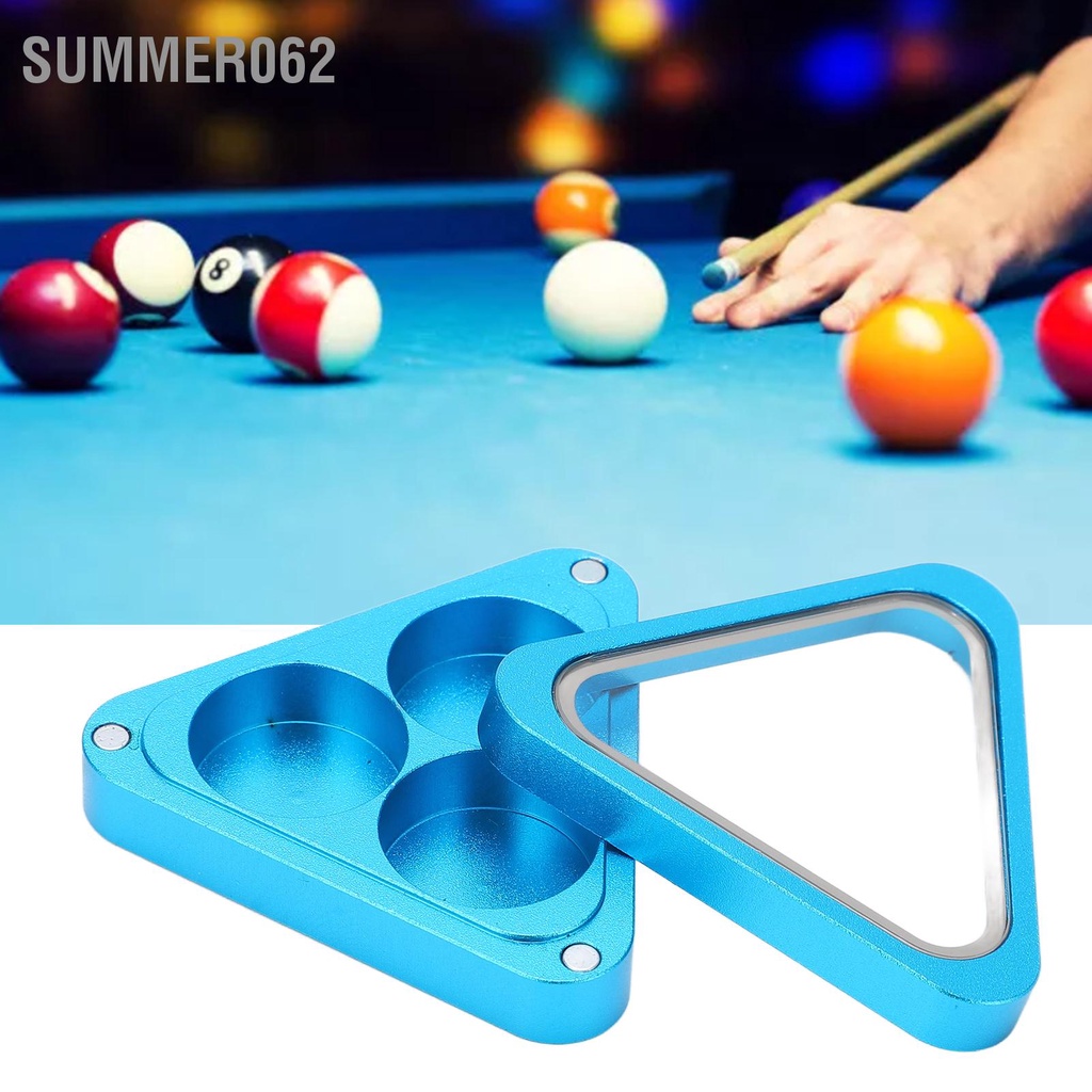 Hộp bảo quản đầu da hình tam giác Hộp bảo quản đầu da ba lỗ phụ kiện bida【summer062】