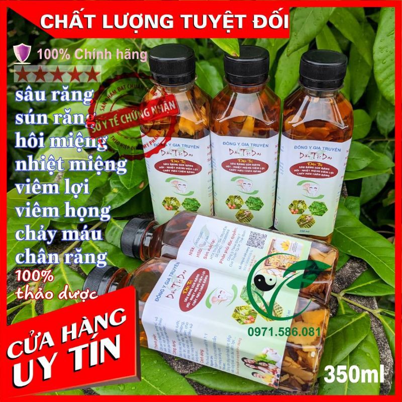 Nước Súc Miệng - Hết Hôi Miệng Sau Một Lần Sử Dụng ( Hôi miệng - Đau răng - Sâu răng - Viêm lợi - Chảy máu chân răng).