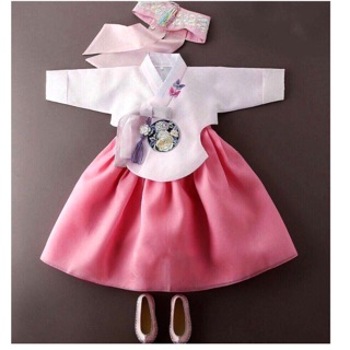 RẬP GIẤY (BẢN VẼ) THIẾT KẾ MAY HANBOK (1-10 TUỔI)