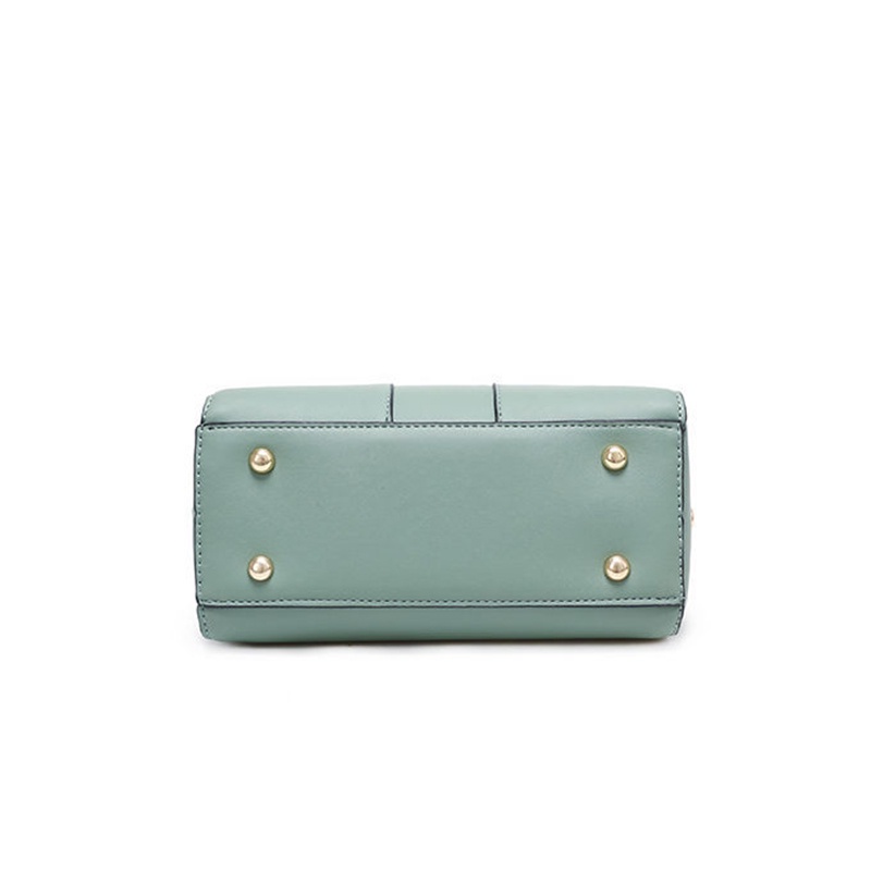 Túi xách đeo chéo IELGY màu trơn sức chứa lớn phong cách đơn giản thời trang dành cho nữ