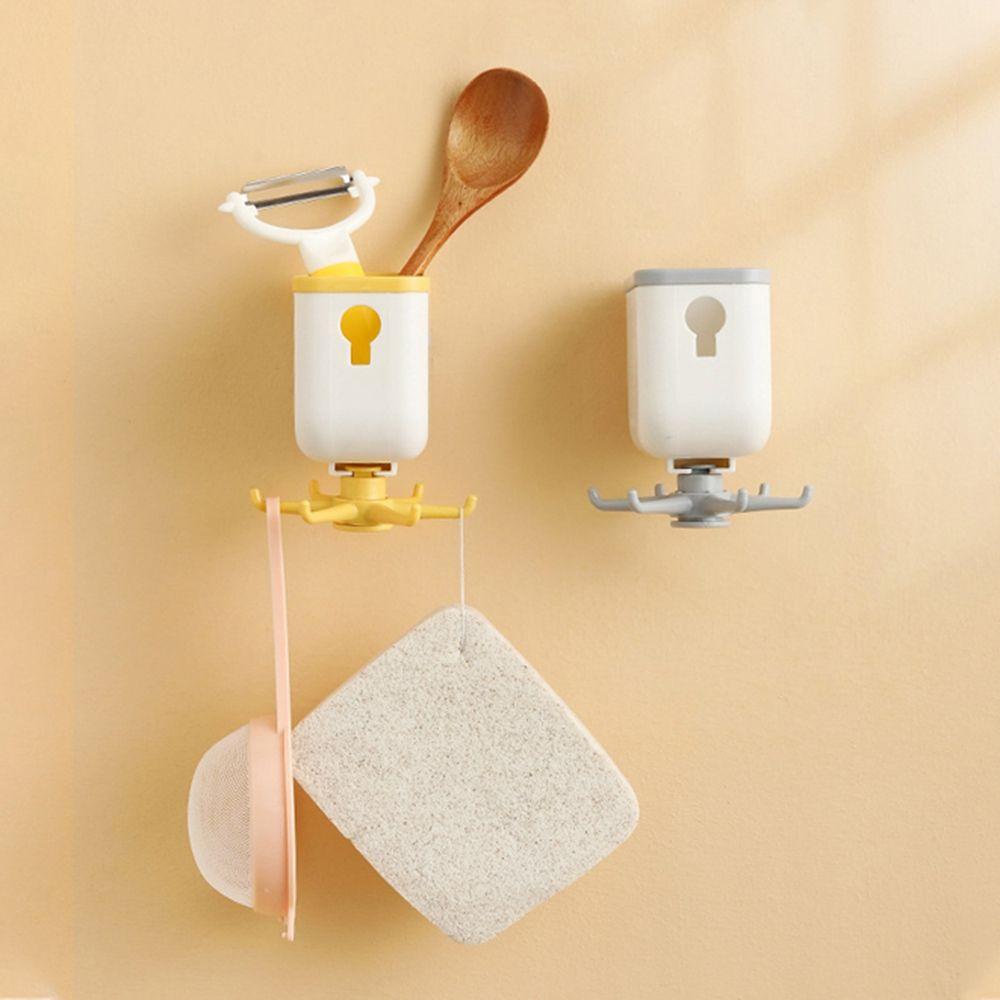 Móc Treo Đồ Gắn Tường Đa Năng Có Thể Xoay Tiện Dụng Cho Nhà Tắm