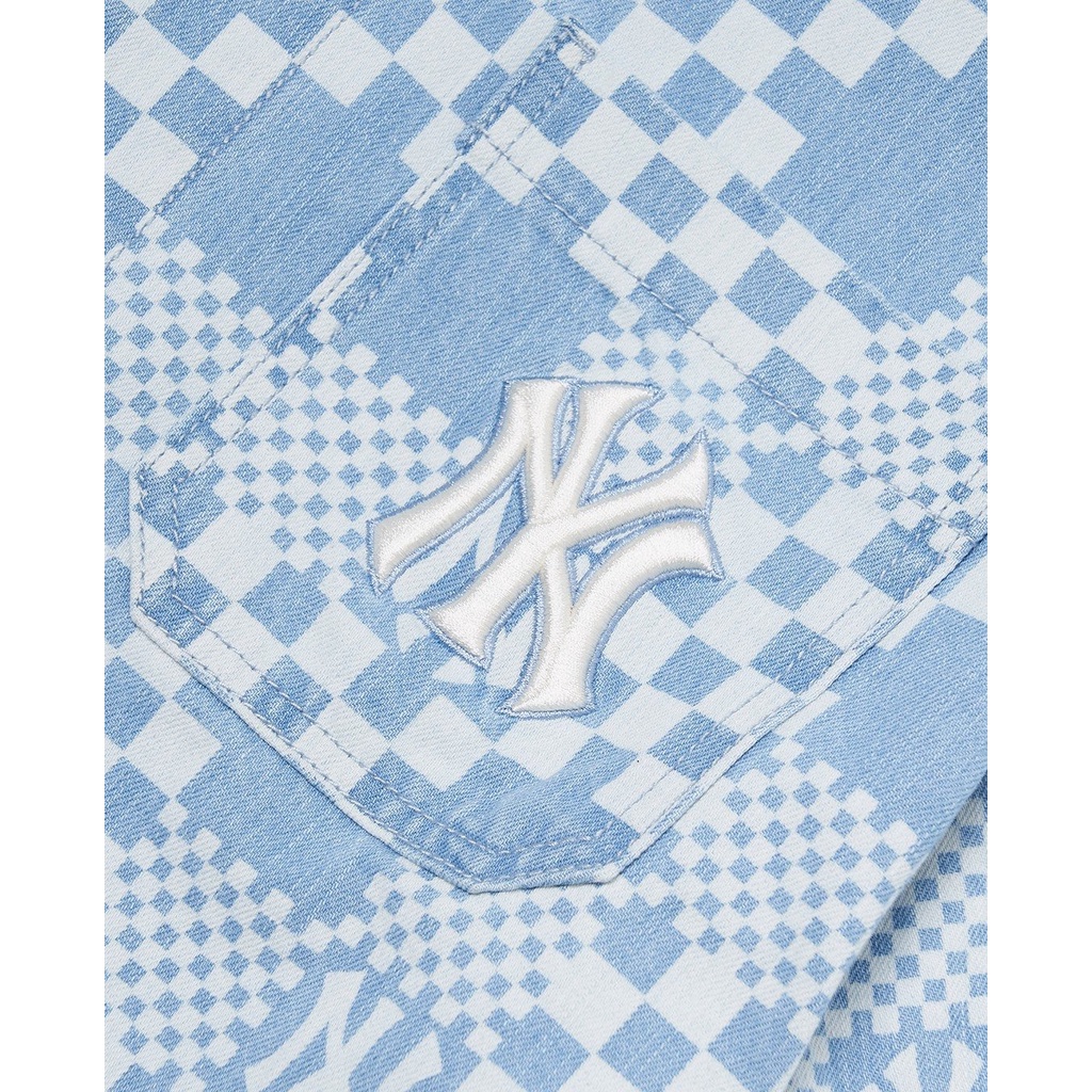 Sơ Mi MLB Checkerboard 3ADRMN623