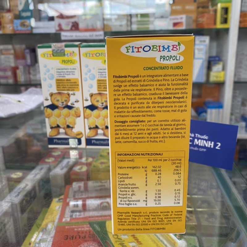✅ [Chính Hãng] Fitobimbi Propoli (200ml) hỗ trợ tăng cường sức khoẻ đường hô hấp