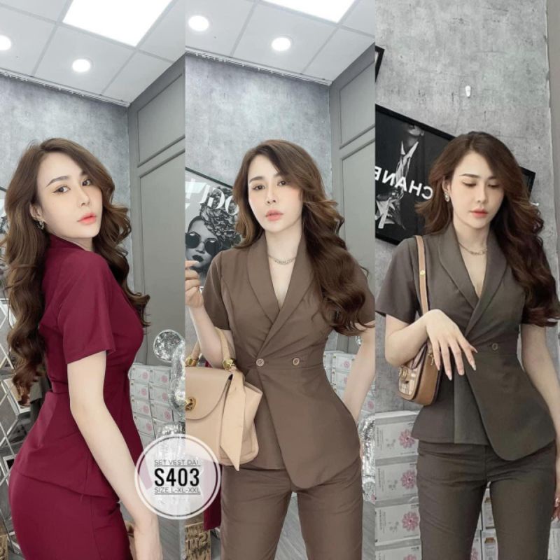 Sét Vest Dài Big Size